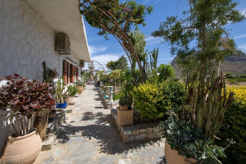 Renas Secret Garden House Villa Chania  ภายนอก รูปภาพ