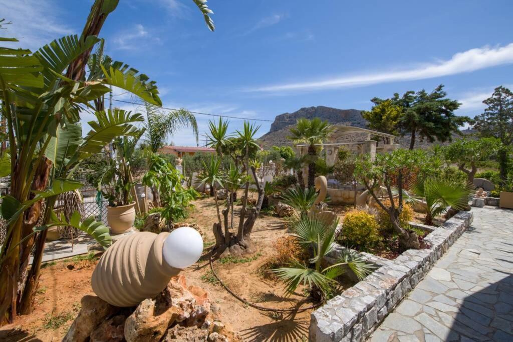 Renas Secret Garden House Villa Chania  ภายนอก รูปภาพ