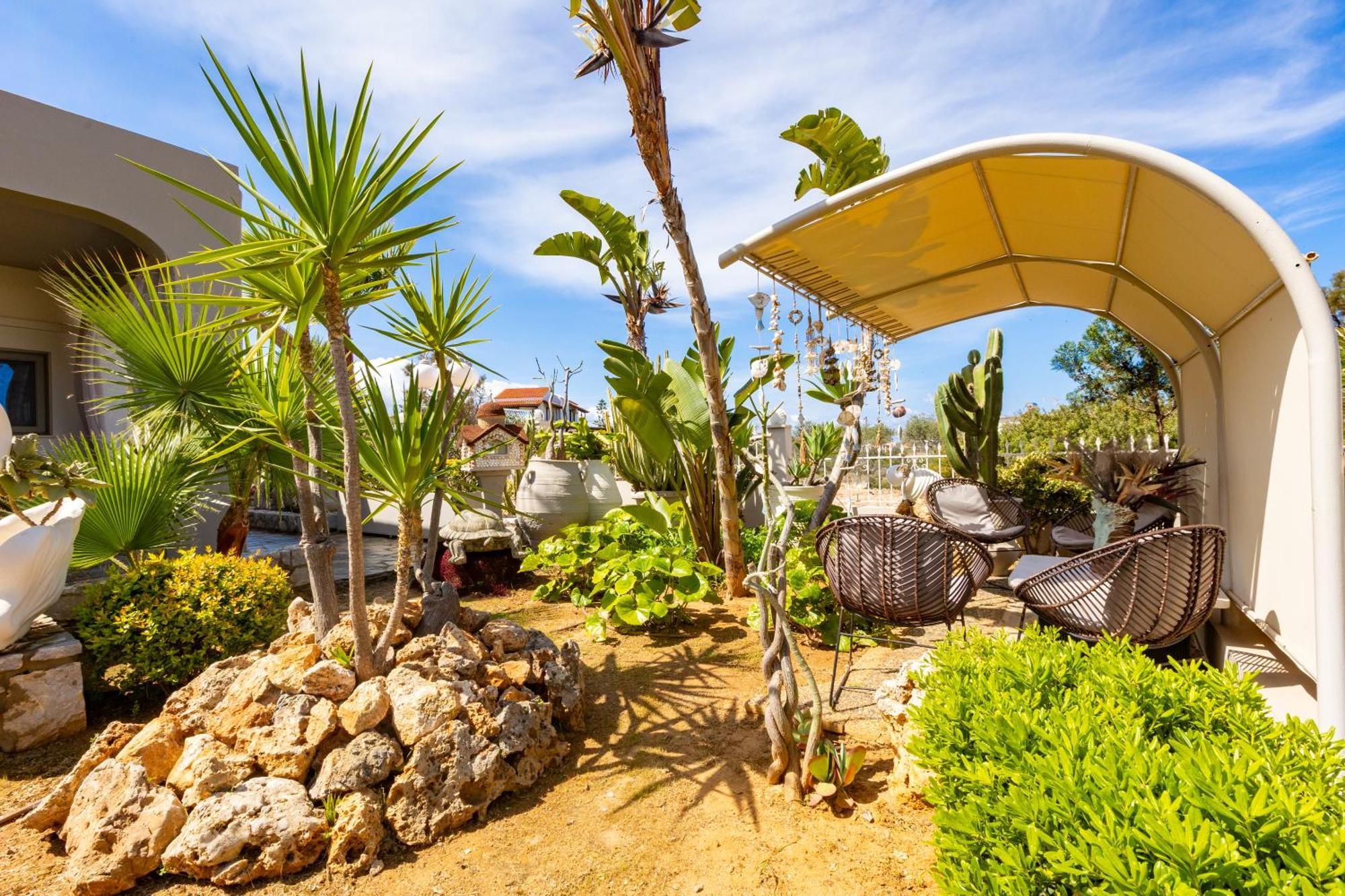 Renas Secret Garden House Villa Chania  ภายนอก รูปภาพ