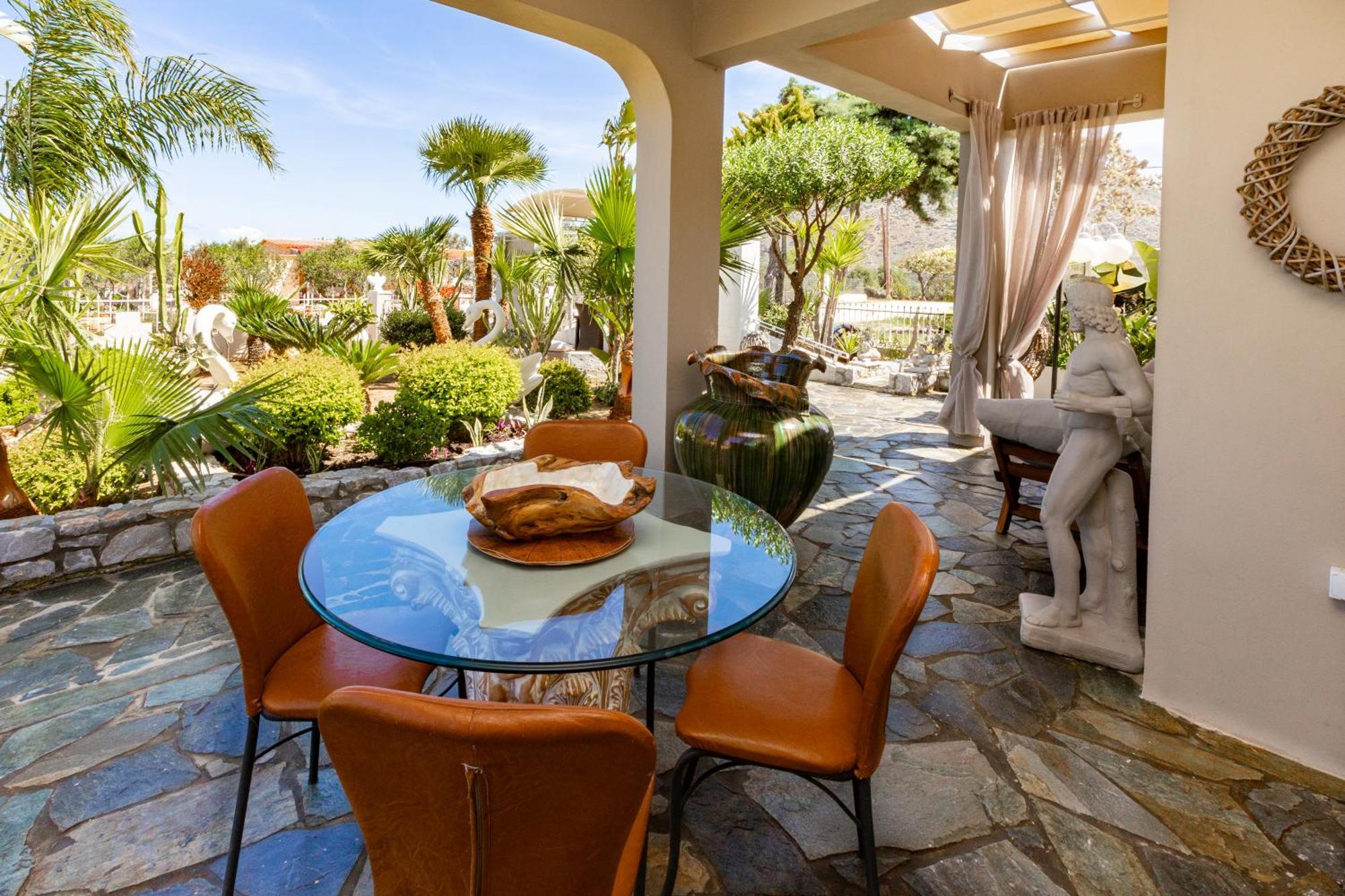 Renas Secret Garden House Villa Chania  ภายนอก รูปภาพ