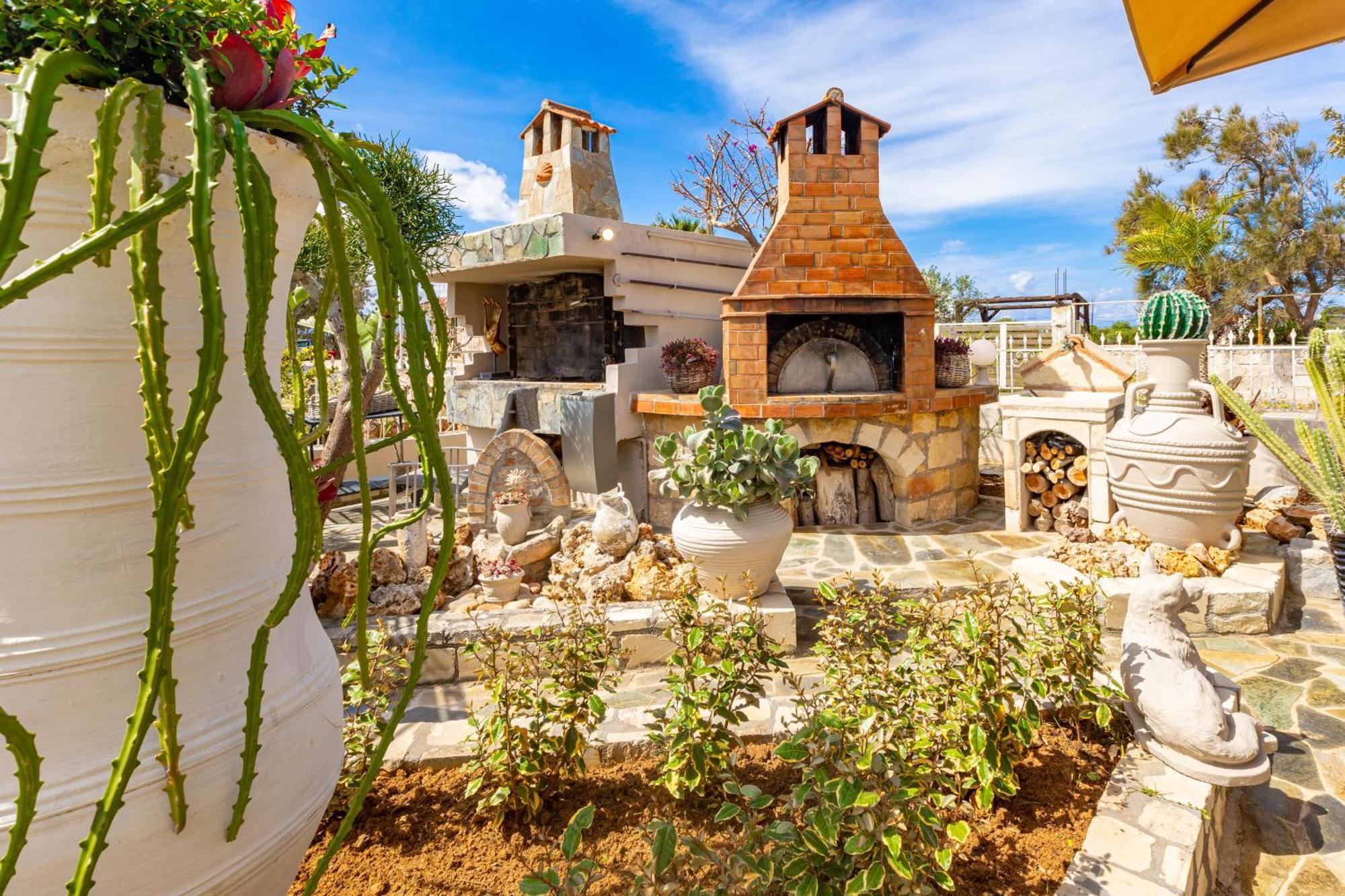 Renas Secret Garden House Villa Chania  ภายนอก รูปภาพ