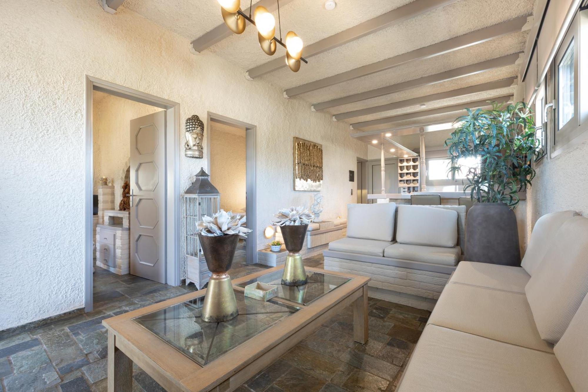 Renas Secret Garden House Villa Chania  ภายนอก รูปภาพ